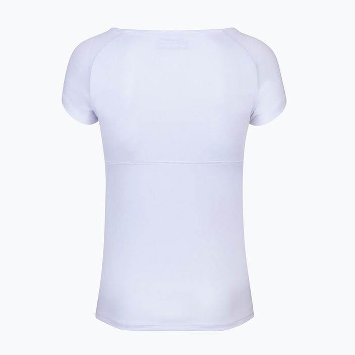 Дамска тениска Babolat Play Cap Sleeve white/white 2