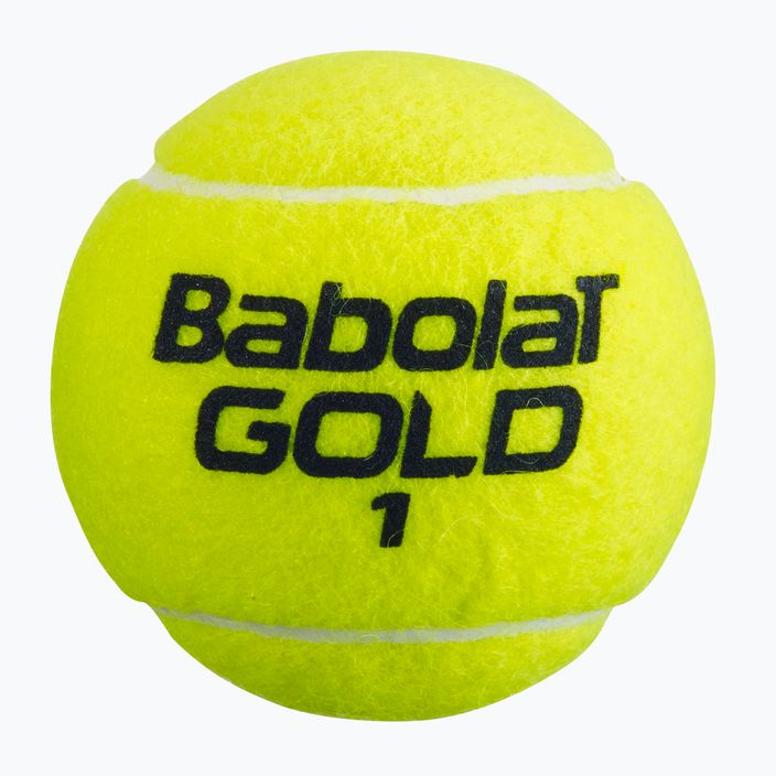 BABOLAT Gold Championship топки за тенис 4 бр. жълти 502082 3