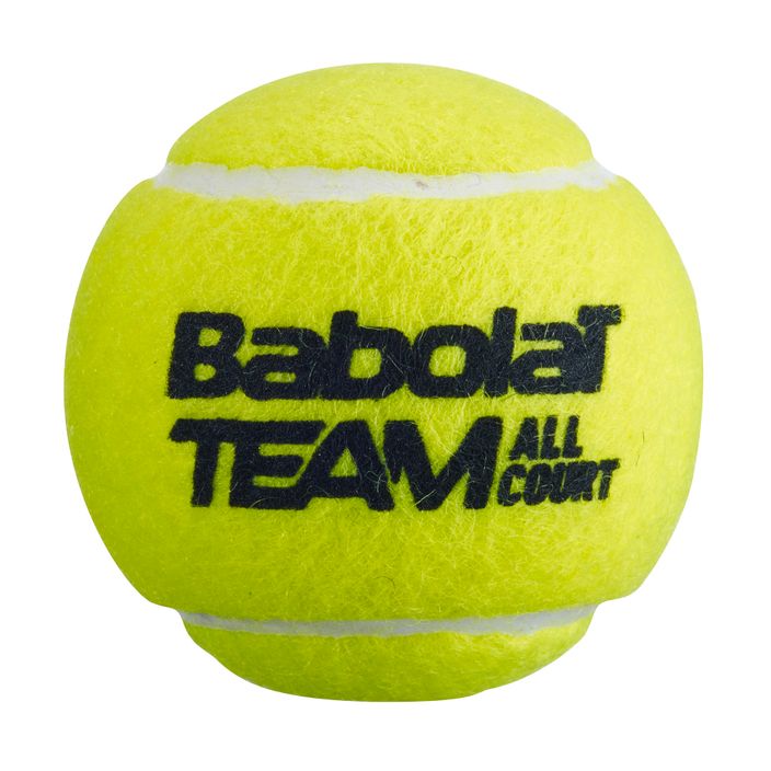 BABOLAT Team All Court топки за тенис 4 бр. жълти 502081 3