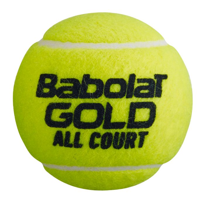 BABOLAT Gold All Court топки за тенис 4 бр. жълти 502085 2
