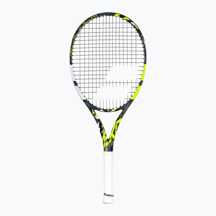 Детска тенис ракета Babolat Pure Aero Junior 26 сиво-жълта 140465