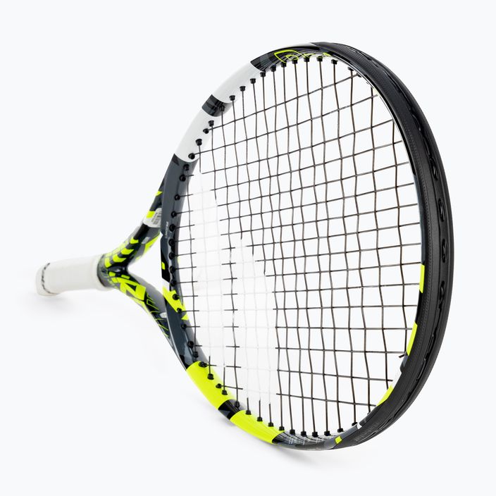 Детска тенис ракета Babolat Pure Aero Junior 25 сиво-жълта 140468 2