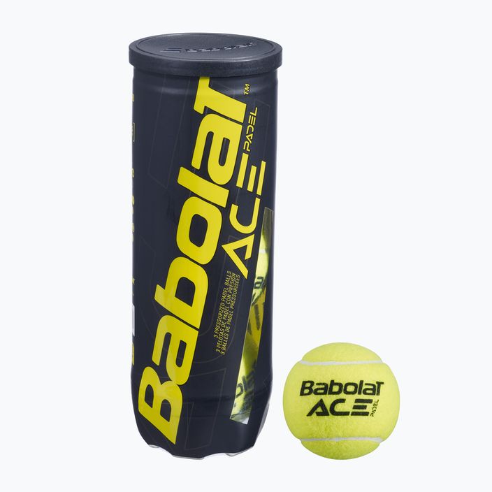 Babolat Ace топки за падел 3 бр. жълти 501104
