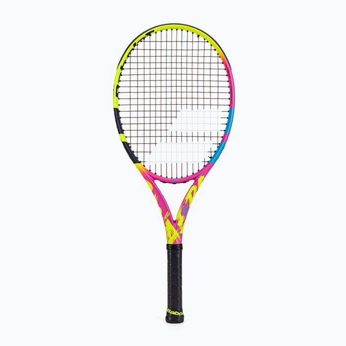 Детска тенис ракета Babolat Pure Aero Rafa 2gen жълто-розова 140469