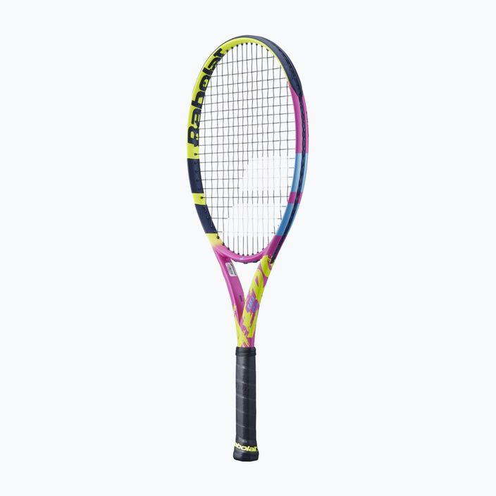 Детска тенис ракета Babolat Pure Aero Rafa Jr 26 2gen жълто/розово/синьо 3