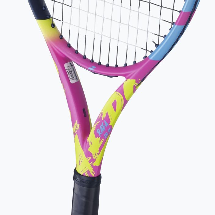 Детска тенис ракета Babolat Pure Aero Rafa Jr 26 2gen жълто/розово/синьо 6