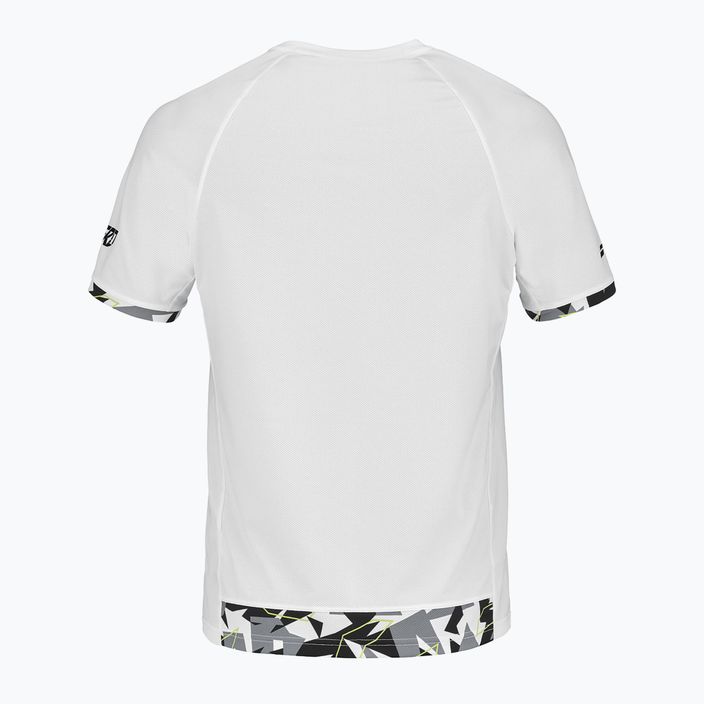 Мъжка тениска за тенис Babolat Aero Crew Neck White 2MS23011Y 2