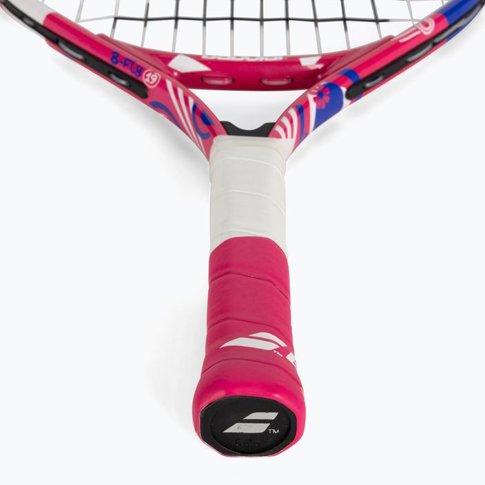 Детска тенис ракета Babolat B Fly 19 в розово и бяло 140484 3