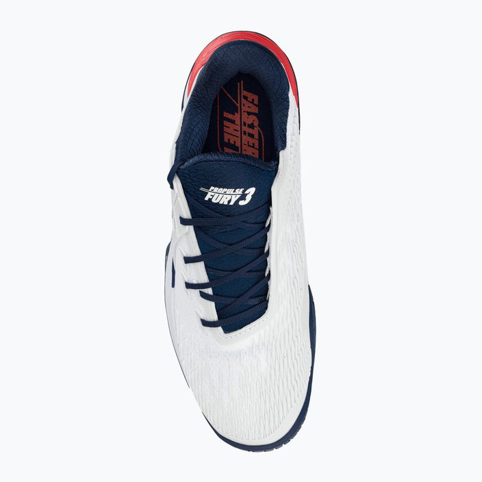 Babolat Propulse Fury 3 All Court мъжки обувки за тенис в бяло и синьо 30S23208 6