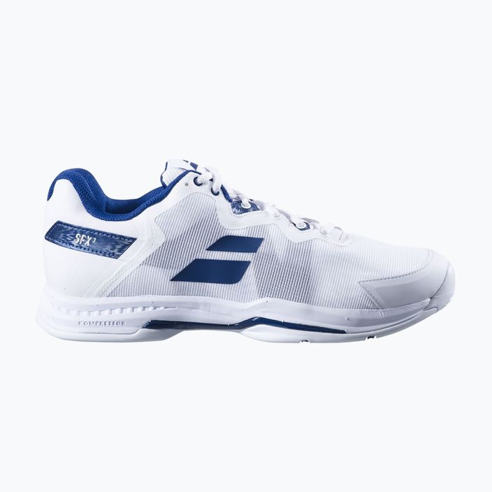 Мъжки обувки за тенис Babolat SFX3 All Court white/navy 12