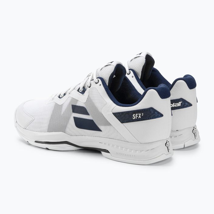 Мъжки обувки за тенис Babolat SFX3 All Court white/navy 3