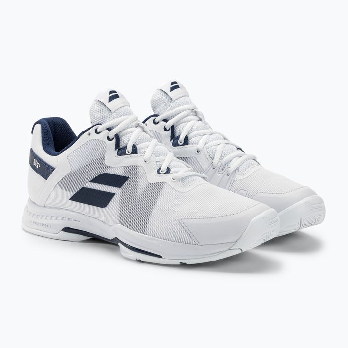 Мъжки обувки за тенис Babolat SFX3 All Court white/navy 4