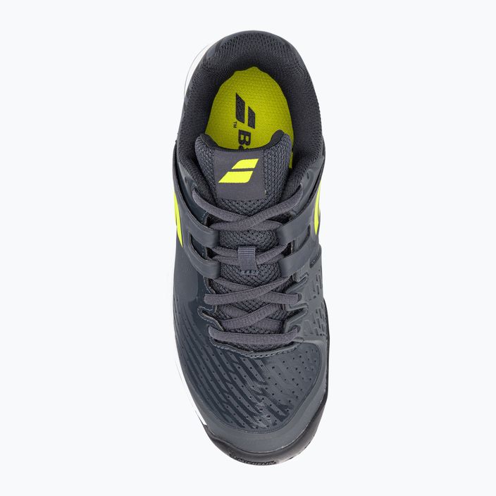 Детски обувки за тенис Babolat Propulse All Court тъмно сиви 32S23478 6