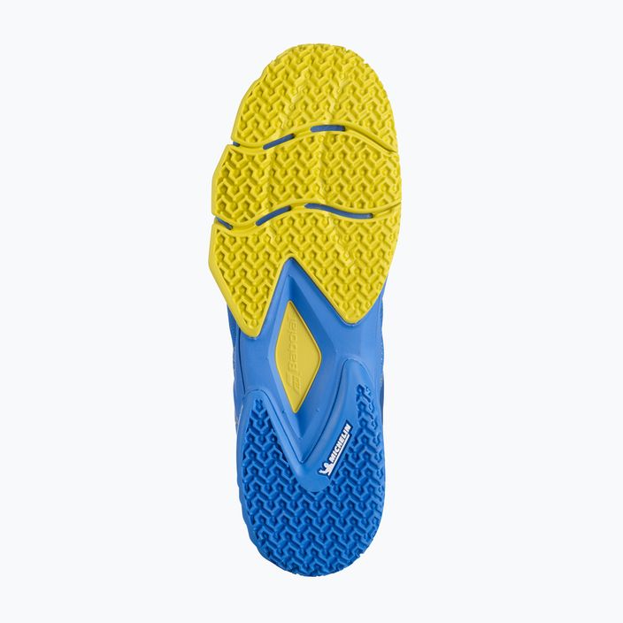 Мъжки обувки за гребане Babolat Movea френско синьо/вибриращо жълто 10