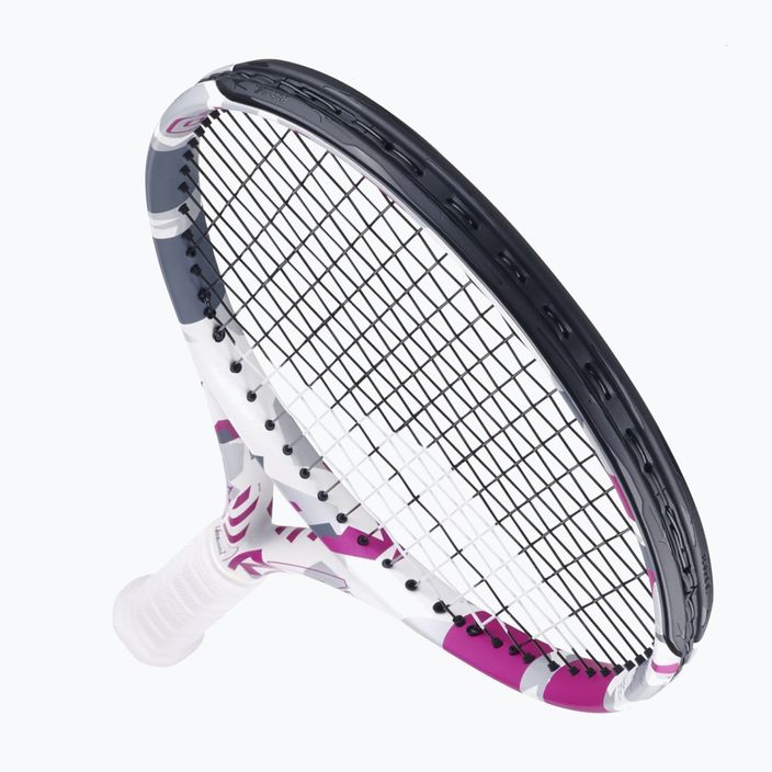 Ракета за тенис Babolat Evo Aero Pink бяла/розова 3