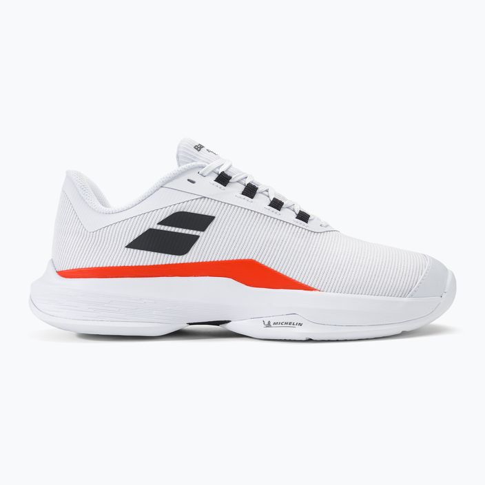 Мъжки обувки за тенис Babolat Jet Tere 2 All Court white/strike red 2