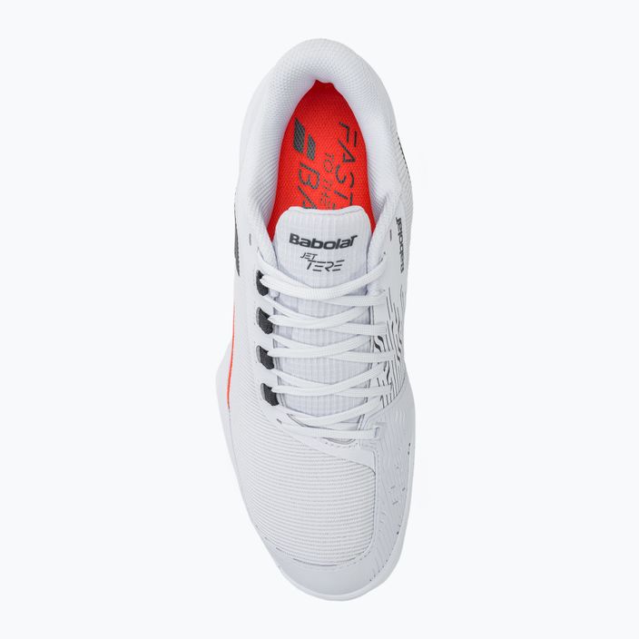 Мъжки обувки за тенис Babolat Jet Tere 2 All Court white/strike red 5