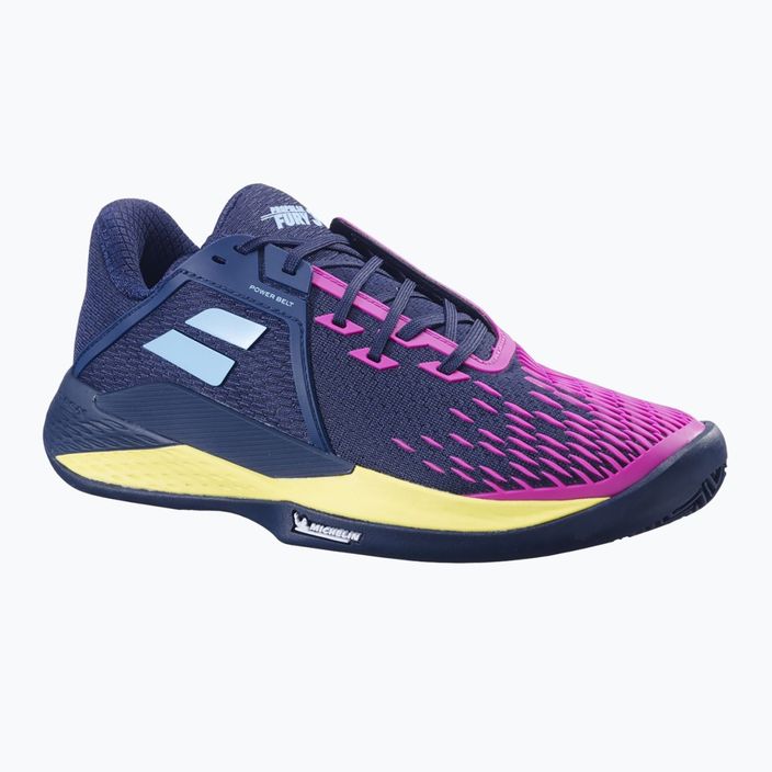 Мъжки обувки за тенис Babolat Propulse Fury 3 Clay dark blue/pink aero 8
