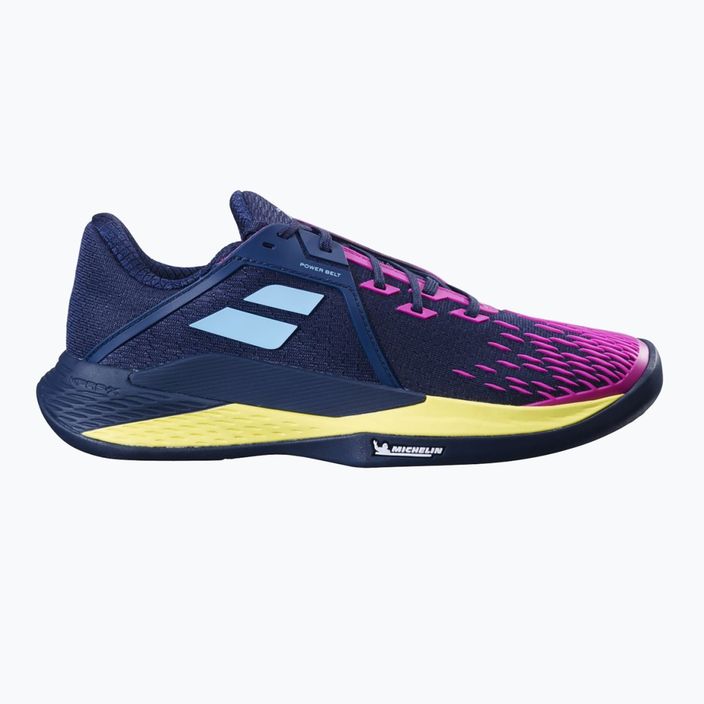 Мъжки обувки за тенис Babolat Propulse Fury 3 Clay dark blue/pink aero 9