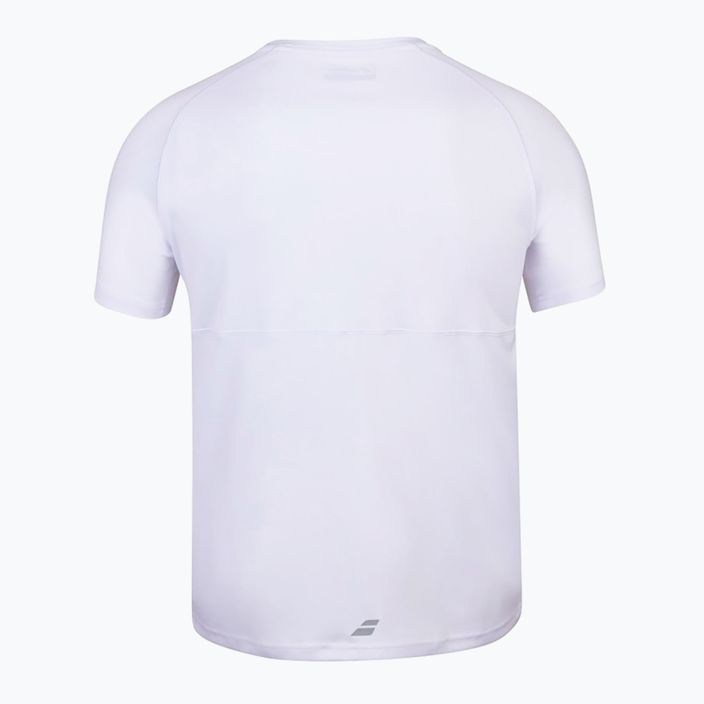 Мъжка тениска Babolat Play Crew Neck white/white 3
