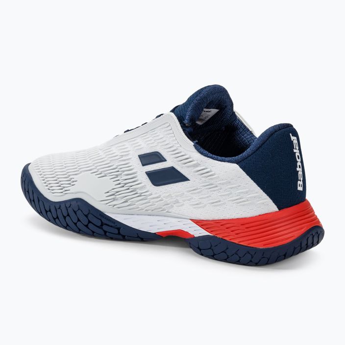 Мъжки обувки за тенис Babolat Propulse Fury 3 All Court white/estate blue 30S24208 3