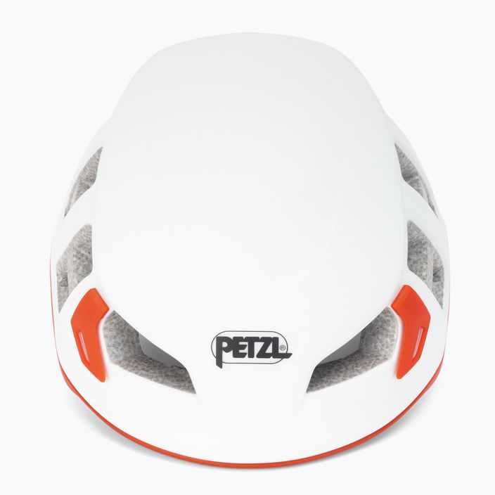 Каска за катерене Petzl Meteor бяло-оранжева A071AA02 2