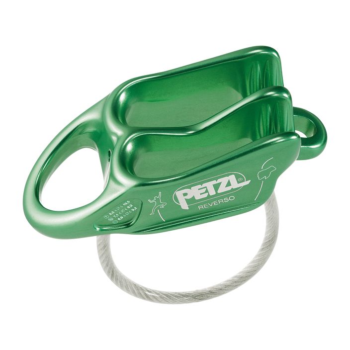 Petzl Reverso зелен уред за спускане/катерене D017AA01 2