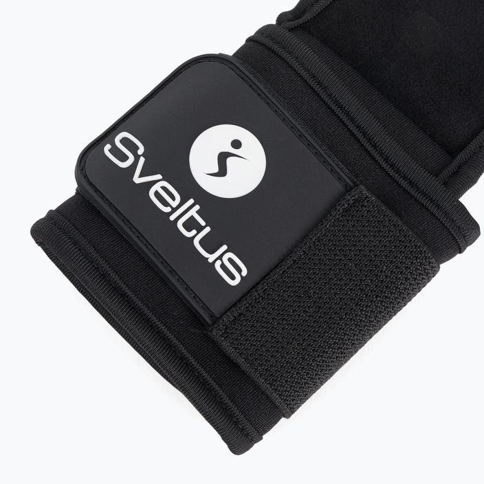 Sveltus Premium Hole Hand Grip Gymnastic Skins за тренировки за сила и кросфит черен 5656 4