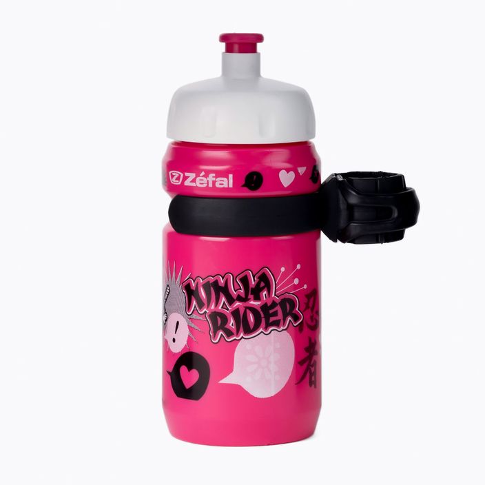Zefal Комплект Little Z-Ninja Girl розов ZF-162I детска бутилка за велосипед с клипс 2
