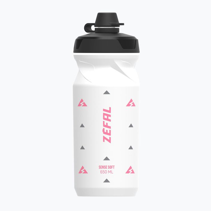 Zefal Sense Soft 65 бутилка за колело с непламъчно покритие 650 ml, бяла 2