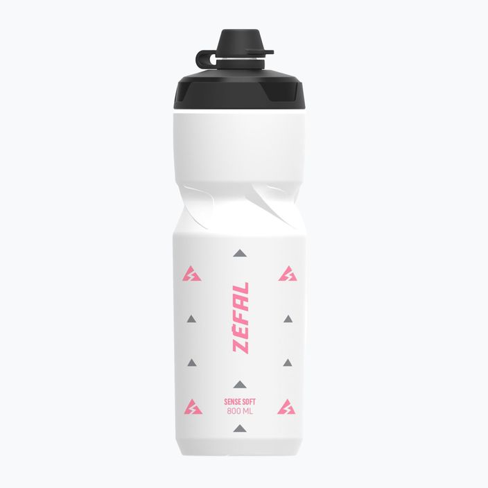 Zefal Sense Soft 80 бутилка за велосипеди с непламъчно покритие 800 ml, бяла 2