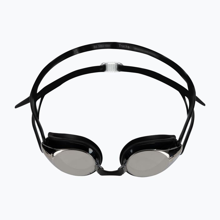 Очила за плуване Arena Tracks Mirror black/smoke silver 92370/55 2