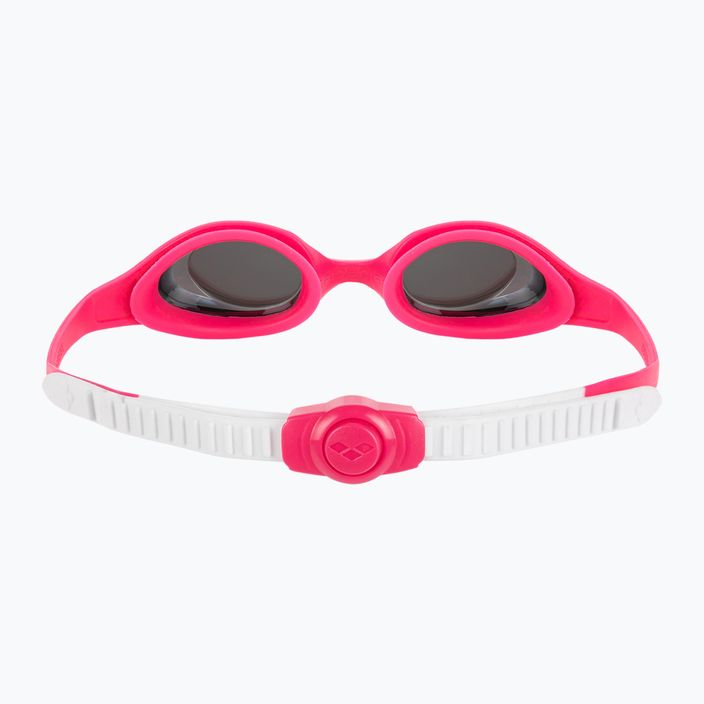 Детски очила за плуване arena Spider JR Mirror бяло/розово/фуксия 5