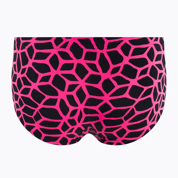 Мъжки къси панталони за плуване arena Carbonics с ниска талия black/pink 000053 2