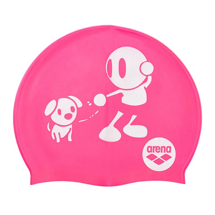 Детска шапка за плуване arena Kun Cap pink 91552/901 2