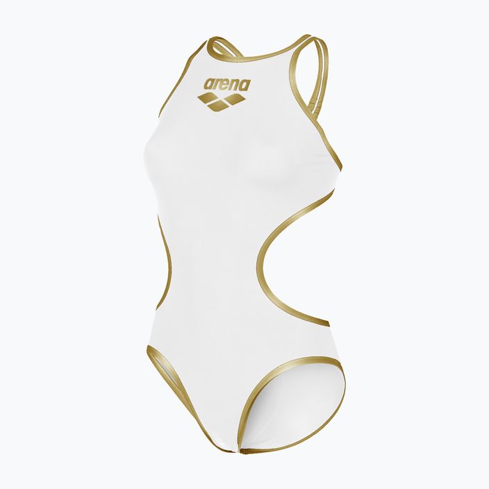 Дамски бански костюм от една част arena One Biglogo One Piece white 001198/103 4