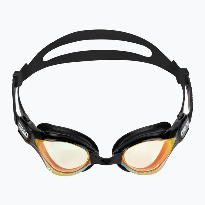 Очила за плуване Arena Cobra Tri Swipe Mirror yellow copper/black 002508/355 2