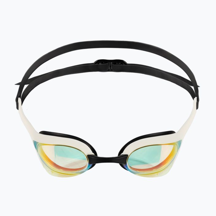 Очила за плуване Arena Cobra Ultra Swipe Mirror yellow copper/white 002507/310 2