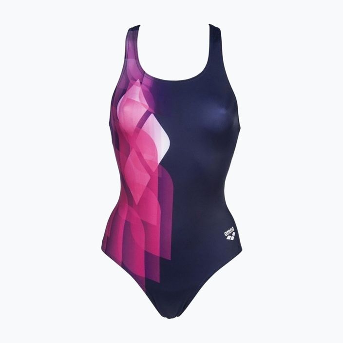 Дамски бански костюм от една част arena Swim Pro Back L морско синьо/розово 002842/700 4