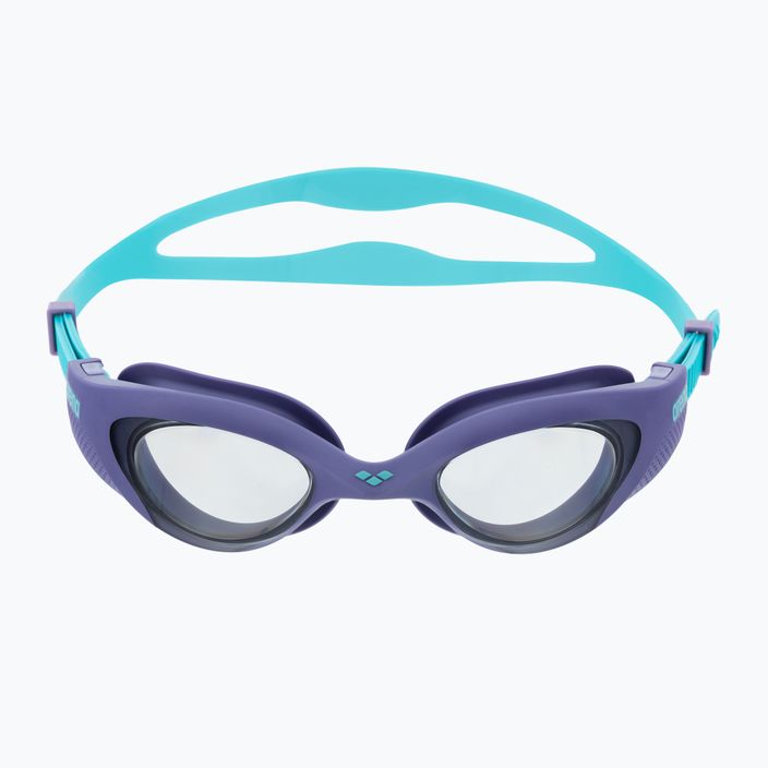 Дамски очила за плуване arena The One Woman smoke/violet/turquoise 002756/101 2