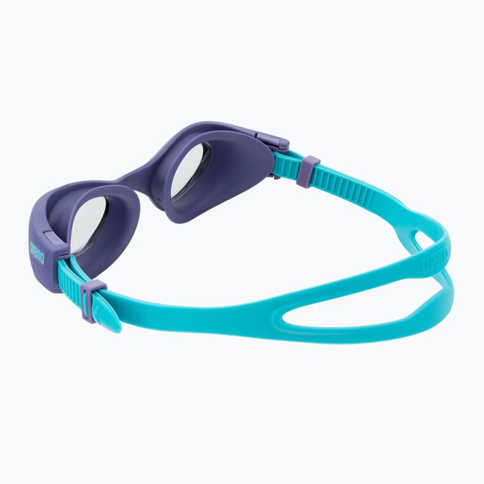 Дамски очила за плуване arena The One Woman smoke/violet/turquoise 002756/101 4