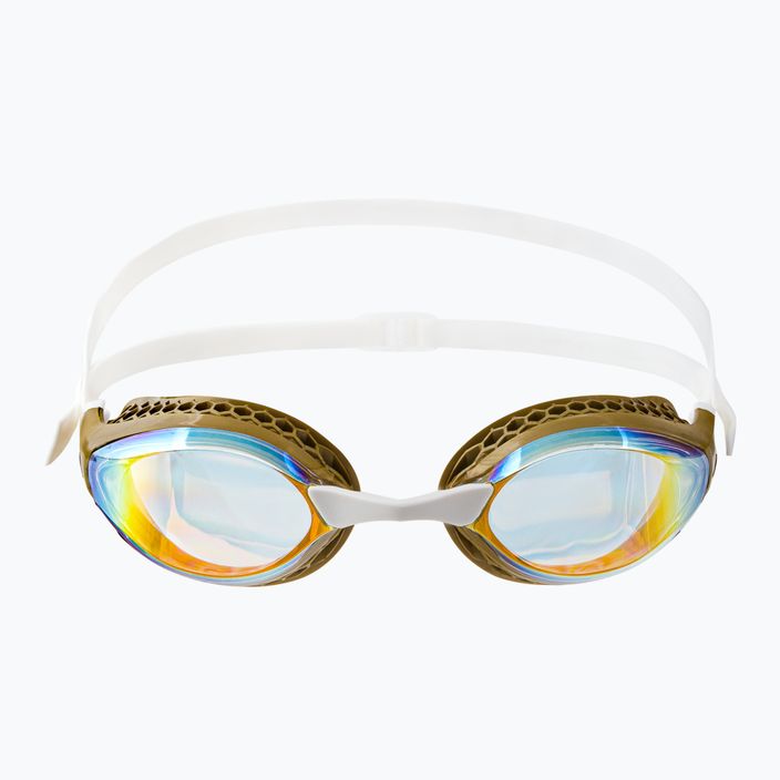 Arena Air-Speed Mirror сиво-златни очила за плуване 003151 2