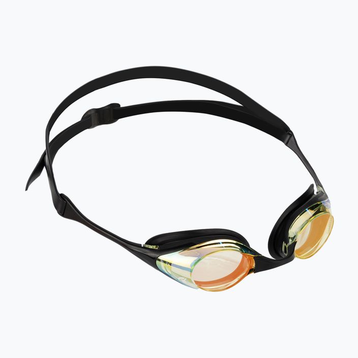 Очила за плуване Arena Cobra Swipe Mirror yellow copper/black 004196/350