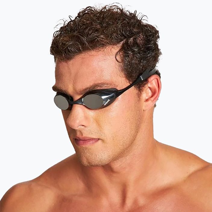 Очила за плуване Arena Cobra Swipe Mirror silver/black 10