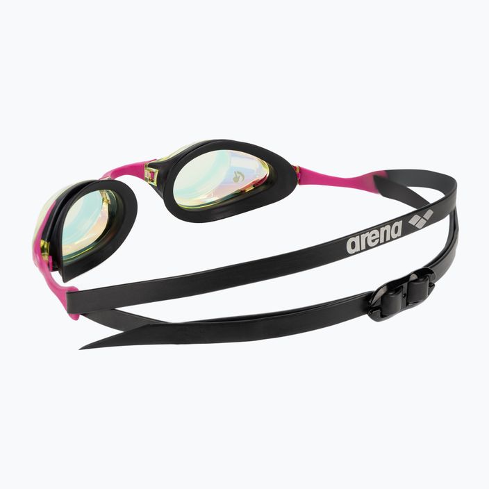 Очила за плуване Arena Cobra Swipe Mirror yellow copper/pink 004196/390 4