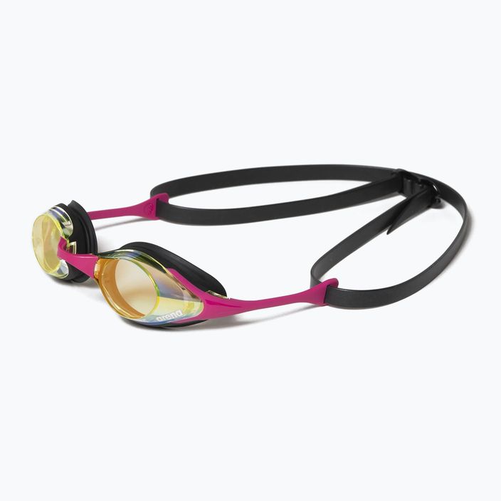 Очила за плуване Arena Cobra Swipe Mirror yellow copper/pink 004196/390 6