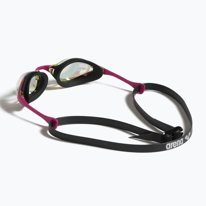 Очила за плуване Arena Cobra Swipe Mirror yellow copper/pink 004196/390 7