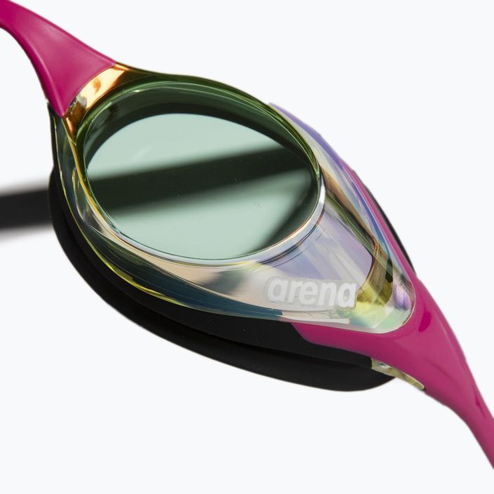 Очила за плуване Arena Cobra Swipe Mirror yellow copper/pink 004196/390 12