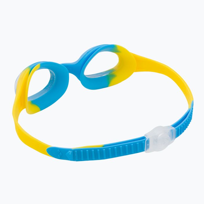 Детски очила за плуване ARENA Spider жълто-синьо 004310 4