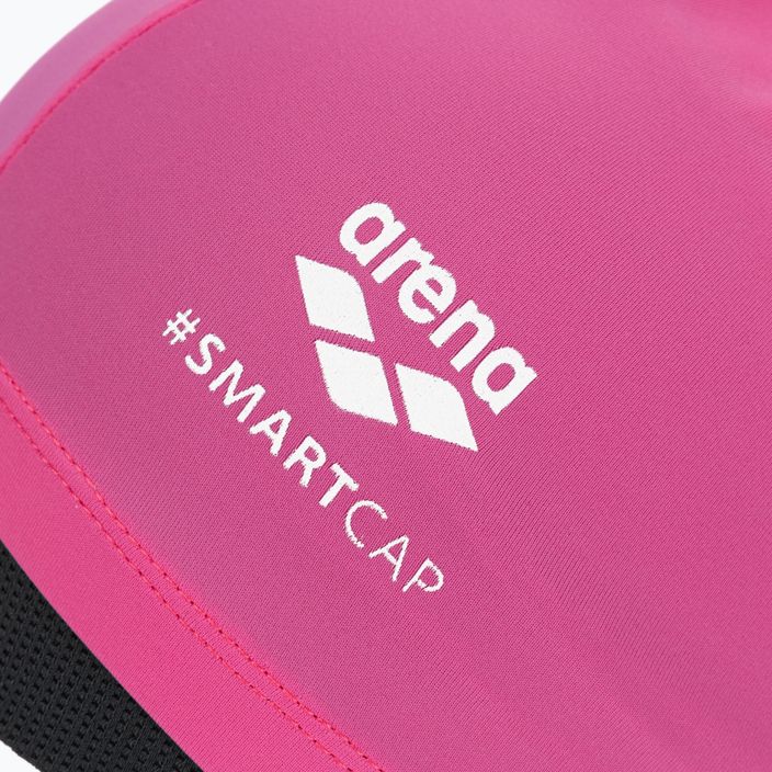 Arena SmartCap дамска шапка за плуване фуксия 3
